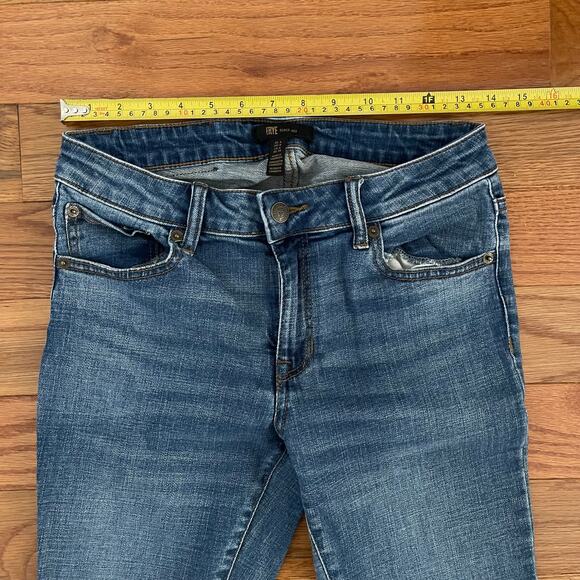 Frye Addie Skinny Denim Jeans Womens 4 Blue Mid-Rise Minimalist Casual Staple - Picture 7 of 14